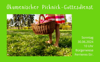Ökumenischer Picknick-Gottesdienst für alle