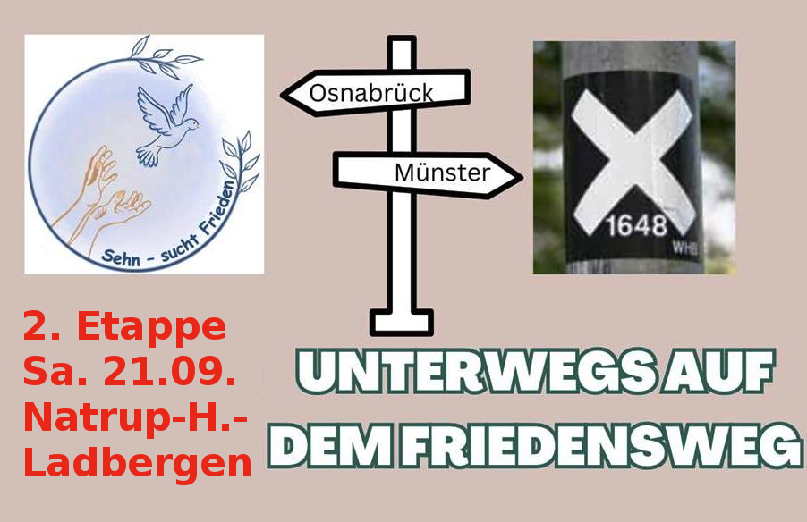 21.09.24 – 2. Etappe des Friedensweges OS-MS