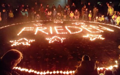 Solidaritätsaktion „Eine Million Sterne“ des Hilfswerks Caritas international